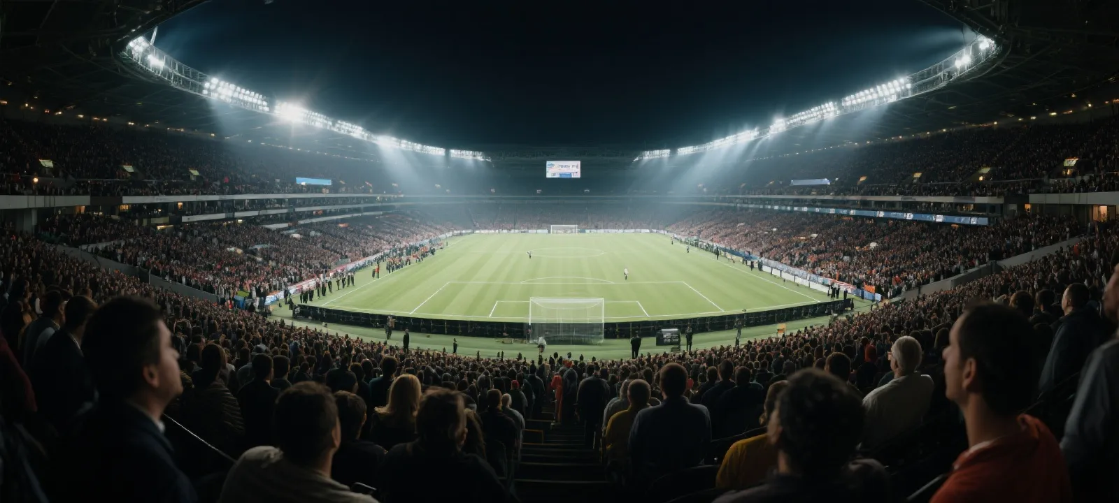 体育赛场与观众看台